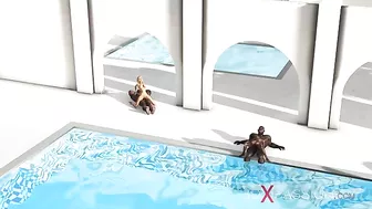 Girl gets extremely excited after some cock finds its way in her greedy mouth