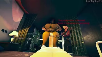 The most hardcore cocksucking from a hentai girl that needs to feel his taste