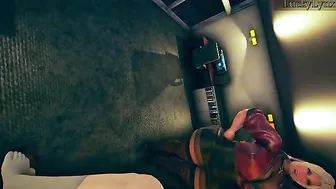 The most hardcore cocksucking from a hentai girl that needs to feel his taste