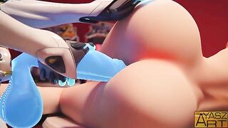 Futa robot hentai with lots of hardcore fucking and real orgasms up close