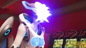 Futa robot hentai with lots of hardcore fucking and real orgasms up close