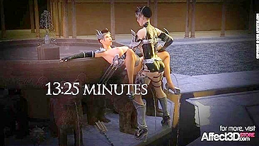 Futa pleasures featured in a 3D porn scene with lots of banging and orgasms