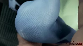 Mass Effect Liara getting her tits fucked with passion and pleasure in hentai