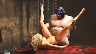 Fat dude is going to fuck a hentai whore's hot pussy in a very taboo scene Fat dude is going to fuck a hentai whore's hot pussy in a very taboo scene