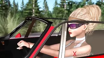 Fat dude is going to fuck a hentai whore's hot pussy in a very taboo scene