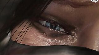 Claire from Resident Evil is going to get her hentai pussy fucked savagely