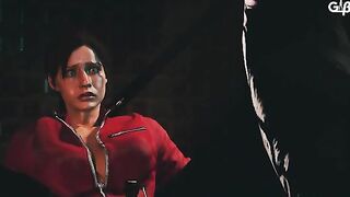 Claire from Resident Evil is going to get her hentai pussy fucked savagely