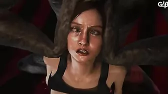 Claire from Resident Evil is going to get her hentai pussy fucked savagely Claire from Resident Evil is going to get her hentai pussy fucked savagely