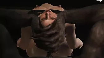 Claire from Resident Evil is going to get her hentai pussy fucked savagely