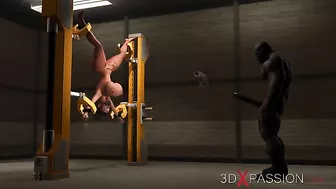 Big black cock penetrating a horny lady with big tits in a passionate way Big black cock penetrating a horny lady with big tits in a passionate way