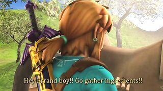 Zelda porn featuring a horny tiny blonde getting fucked with no shame at all