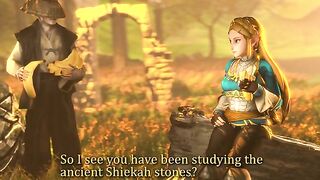 Zelda porn featuring a horny tiny blonde getting fucked with no shame at all