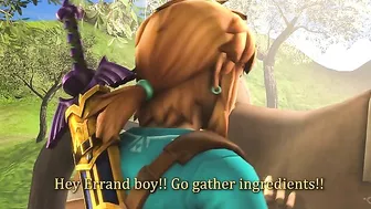 Zelda porn featuring a horny tiny blonde getting fucked with no shame at all