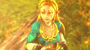 Zelda porn featuring a horny tiny blonde getting fucked with no shame at all