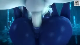 Warcraft fucking featuring hot hentai action with elves and demons in HD