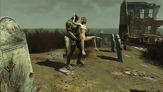 Supermutant hentai featurinmg Fallout 4 hottie getting fucked deeply here