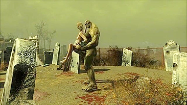 Supermutant hentai featurinmg Fallout 4 hottie getting fucked deeply here