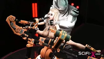 Sci fi taboo hentai with human pussies suffering through twisted aciton