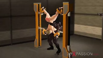 Fuckslut blonde getting stretched by that black boner with her pussy all WET