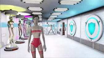 Fallout 4 Hot slave fashion show with lots of amazing BDSM elements to it