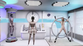 Fallout 4 Hot slave fashion show with lots of amazing BDSM elements to it