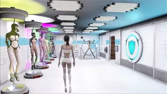 Fallout 4 Hot slave fashion show with lots of amazing BDSM elements to it