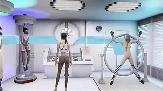 Fallout 4 Hot slave fashion show with lots of amazing BDSM elements to it