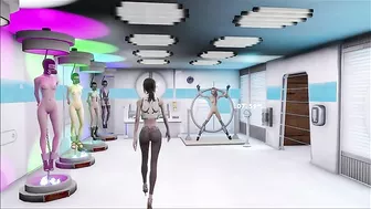 Fallout 4 Hot slave fashion show with lots of amazing BDSM elements to it