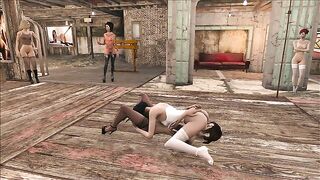 Fallout 4 taboo fuck experience with lots of horny hentai people fucking hard