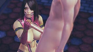 Mileena hentai with lots of hardcore oral for the bitey beauty in high quality