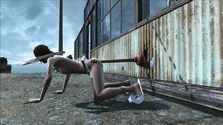 Fallout slave fucking and humilation with taboo implications that are scary