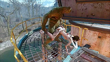 Fallout slave fucking and humilation with taboo implications that are scary