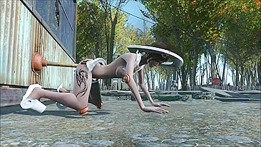 Fallout slave fucking and humilation with taboo implications that are scary