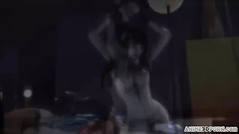 Horny vampire felt felt like she got hit with a massive bolt of lightning