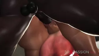 Beefy black ddude gets to fuck a kinky girl with a really specail little twat