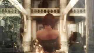 Skyrim girl featured in a hentai video with lots of teasing and fucking