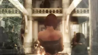 Skyrim girl featured in a hentai video with lots of teasing and fucking