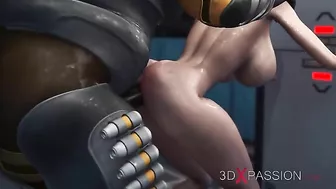 Hentai pleasure session with a really tight asshole and a really happy girl