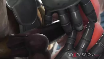 Hentai pleasure session with a really tight asshole and a really happy girl