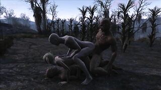 Fallout Zombie hentai with lots of hardcore gangbang action in HD quality