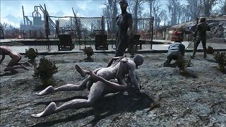 Fallout Zombie hentai with lots of hardcore gangbang action in HD quality