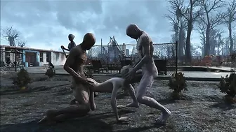 Fallout Zombie hentai with lots of hardcore gangbang action in HD quality