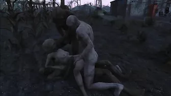 Fallout Zombie hentai with lots of hardcore gangbang action in HD quality