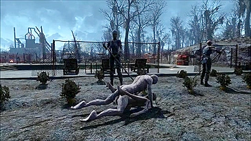 Fallout Zombie hentai with lots of hardcore gangbang action in HD quality