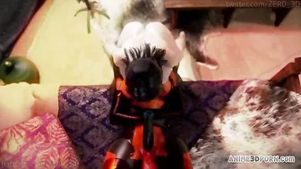 Futanari pleasure featuring a good looking brunette that needs hard dick too