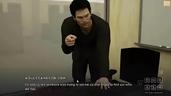 It's time to get frisky with this luscious lady in hentai game footage here