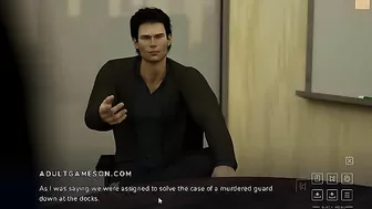 It's time to get frisky with this luscious lady in hentai game footage here