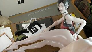 Ada Wong cannot do nothing wrong with a hard cock in a hentai porn scene here