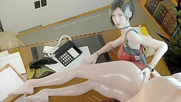 Ada Wong cannot do nothing wrong with a hard cock in a hentai porn scene here