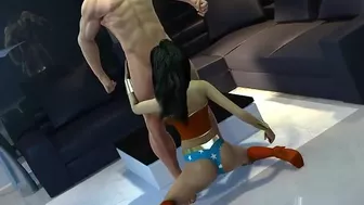 Wonder Woman is ready to blow Batman and get fucked in this hentai movie Wonder Woman is ready to blow Batman and get fucked in this hentai movie